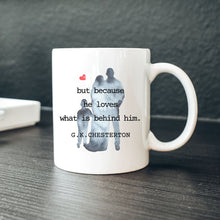 Load image into Gallery viewer, The True Soldier:  GK Chesteron Quote Mug