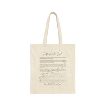 Load image into Gallery viewer, Footprints in the Sand Tote Bag