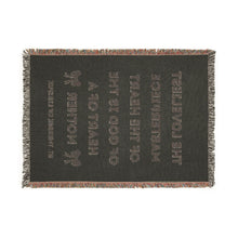 Load image into Gallery viewer, The Loveliest Masterpiece - St. Therese of Lisieux - Woven Blanket | Tapestry