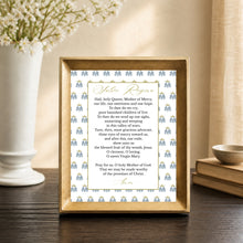 Load image into Gallery viewer, Salve Regina | Hail Holy Queen Prayer - Printable Wall Art