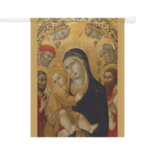 Load image into Gallery viewer, Madonna and Child: Orthodox Catholic Garden Flag