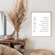 Load image into Gallery viewer, Serenity Prayer | Printable Wall Art