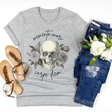 Load image into Gallery viewer, Memento Mori Carpe Diem T-Shirt