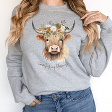 Load image into Gallery viewer, Cownting My Blessings Sweatshirt
