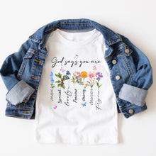 Load image into Gallery viewer, God Says You Are: Kids Crewneck T-shirt