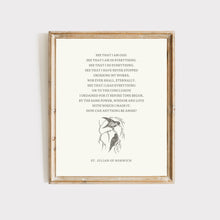 Load image into Gallery viewer, See That I Am God - St. Julian of Norwich: Printable Wall Art