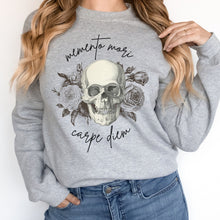 Load image into Gallery viewer, Memento Mori Carpe Diem Sweatshirt