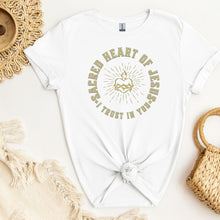 Load image into Gallery viewer, Sacred Heart of Jesus, I Trust in You - Unisex T-Shirt