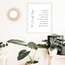 Load image into Gallery viewer, Serenity Prayer | Printable Wall Art