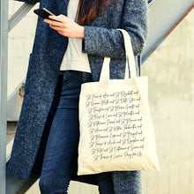 Load image into Gallery viewer, Catholic Women Saints Tote Bag