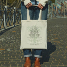 Load image into Gallery viewer, St. Patrick Breastplate Prayer Tote Bag