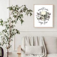 Load image into Gallery viewer, Memento Mori | Carpe Diem | Printable Wall Art