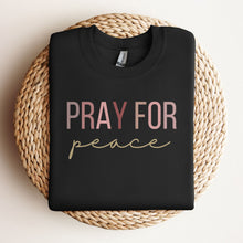Load image into Gallery viewer, Pray for Peace Crewneck Sweatshirt