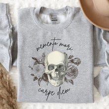 Load image into Gallery viewer, Memento Mori Carpe Diem Sweatshirt