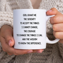 Load image into Gallery viewer, Serenity Prayer Mug