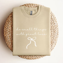 Load image into Gallery viewer, Do Small Things With Great Love - Script | Bow - Sweatshirt