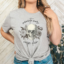 Load image into Gallery viewer, Memento Mori Carpe Diem T-Shirt