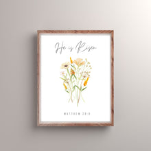 Load image into Gallery viewer, He is Risen - Wildflowers: Printable Easter Decor