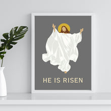 Load image into Gallery viewer, He is Risen - Jesus Painting - Easter Printable Wall Art