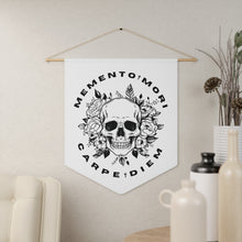Load image into Gallery viewer, Memento Mori | Carpe Diem II Indoor Pennant Wall Hanging