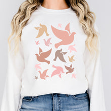 Load image into Gallery viewer, Holy Spirit Dove Sweatshirt in Pinks