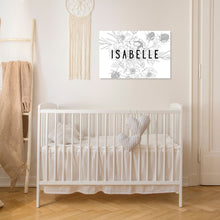 Load image into Gallery viewer, Personalized Floral Name Sign