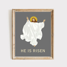 Load image into Gallery viewer, He is Risen - Jesus Painting - Easter Printable Wall Art