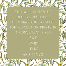 Load image into Gallery viewer, Teacher Appreciation Poem - Botanical Leaves: Printable Wall Art