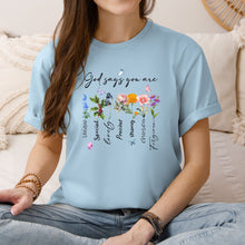 Load image into Gallery viewer, "God Says You Are" Shirt for Women