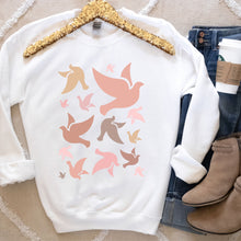 Load image into Gallery viewer, Holy Spirit Dove Sweatshirt in Pinks