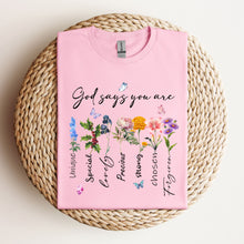 Load image into Gallery viewer, God Says You Are: Kids Crewneck T-shirt
