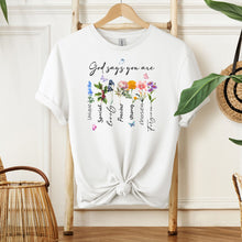 Load image into Gallery viewer, "God Says You Are" Shirt for Women