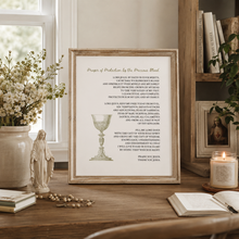Load image into Gallery viewer, Prayer of Protection by the Precious Blood: Printable Wall Art