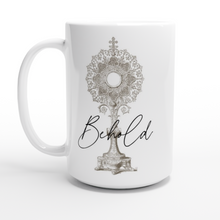 Load image into Gallery viewer, Eucharistic Adoration Mug: Behold