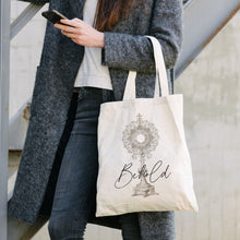 Load image into Gallery viewer, Behold - Eucharistic Tote Bag
