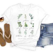 Load image into Gallery viewer, Fruit of the Spirit - Galatians 5:22-23 - Botanical T-Shirt