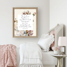 Load image into Gallery viewer, Fearfully and Wonderfully Made: Psalm 139 - Floral Printable Wall Art