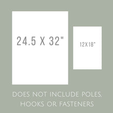 Load image into Gallery viewer, Joy to the World: Modern Minimalist Garden Flag