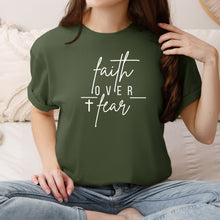 Load image into Gallery viewer, Faith Over Fear: Unisex T-Shirt
