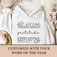Load image into Gallery viewer, Personalized Word of the Year Hoodie