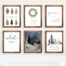 Load image into Gallery viewer, "Christmas Printable Art Bundle": Set of 8 Printable Designs