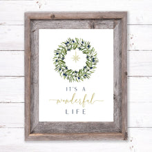 Load image into Gallery viewer, "It's a Wonderful Life" Printable Wall Art
