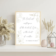 Load image into Gallery viewer, Loveliest Masterpiece is the Heart of a Mother