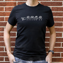 Load image into Gallery viewer, Peace in Sign Language Crewneck T-Shirt