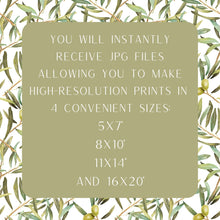 Load image into Gallery viewer, "You Will Teach Them to Fly:  Boho Floral" Printable Wall Art
