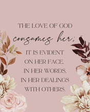 Load image into Gallery viewer, "The Love of God Consumes Her" Printable Wall Art