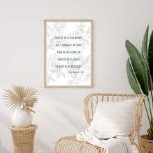 Load image into Gallery viewer, "Each of Us is the Result of a Thought of God" Printable Wall Art