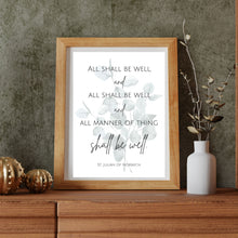 Load image into Gallery viewer, All Shall Be Well - Printable Wall Art