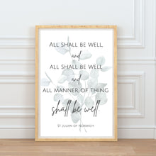 Load image into Gallery viewer, "St. Julian of Norwich Quotes": Set of 4 Printable Designs