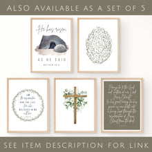 Load image into Gallery viewer, Cross with Greenery - Printable Wall Art